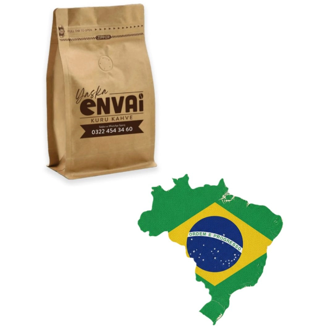 Brezilya Santos Filtre Kahve (Öğütülmüş) 1000 Gr